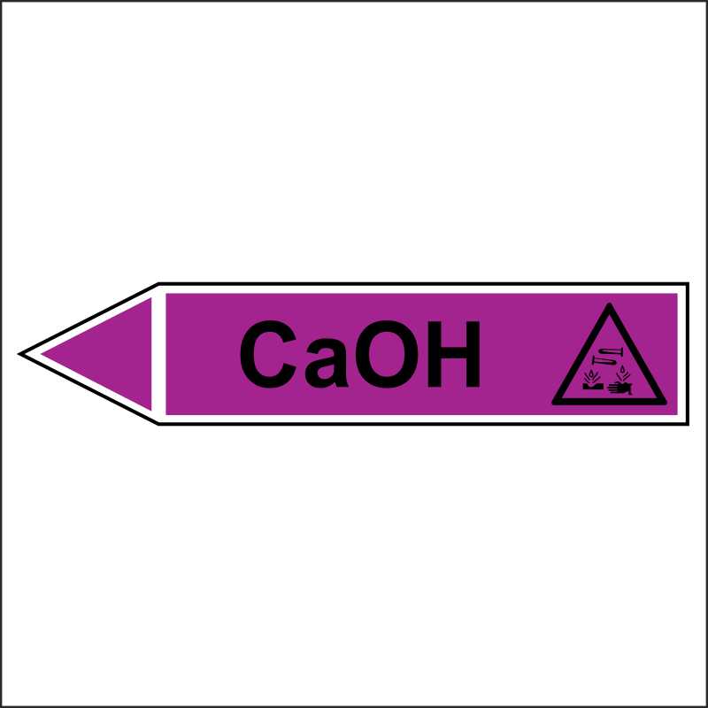 CaOH - направление движение налево